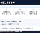 部署タスク特化のAIエージェント構築します 営業・CS・総務の繰り返し業務を、部署専用AIに移す イメージ3