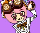 ドット絵を用いてオリジナルイラストを作成します ツイッターアイコンや記念日のイラストなどにいかがでしょうか？ イメージ5
