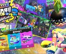 配信サムネイル、大会選手表、ポスター作ります ゲーム配信、動画投稿用の画像資料作成いたします イメージ2