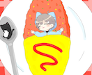 かわいいデフォルメイラスト♥お描きします X、YouTube、インスタなどで使用OK◎ イメージ3