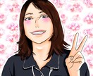 写真をデジタルイラストで似顔絵に変えます 似顔絵イラストをプレゼント、子供から老人まで幅広く描きます イメージ2
