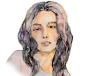修正無料 似顔絵SNSアイコン描きます ニュアンスカラー仕上げ水彩似顔絵 イメージ10