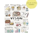 旅やグルメの思い出を雑誌風イラストにします ゆるい手描きタッチでまとめます イメージ7