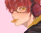 高クオリティSNSアイコン/イラストを作成します 基本３タイプの絵柄！なんでもお申し付けください！ イメージ2
