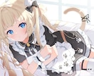 一枚絵、立ち絵などお描きします Vtuber、グッズ、SNSアイコンなど イメージ2