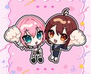 デフォルメイラスト制作します デフォルメ、SDイラスト、ミニキャラの制作をします！ イメージ4