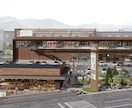住宅地・リゾート・商業施設の鳥瞰パースを制作します 建築・開発プロジェクトの鳥瞰・俯瞰CGパースを制作します イメージ4