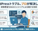 現役エンジニアがWordPress修理します まずはお気軽にお申し付けください イメージ2