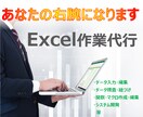 あなたの右腕になります Excelの専門家がつとめる安心して任せられる作業代行 イメージ1