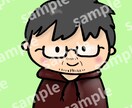 フリーハンドでアイコンイラスト描きます ゆるっとかわいい手描きイラスト！ イメージ4