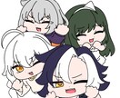 もちもちの癒しデフォルメイラストを描きます 男女問わずもちもちなデフォルメイラストを描きます！ イメージ3