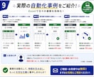 Excel業務をボタン1つで自動化・時短します コピペ・転記・集計を現場目線でまとめて効率化します イメージ9