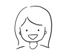 決めることは最小限！かわいい線画アイコン作ります 表情、髪型を選ぶだけ！シンプルアイコンです。 イメージ1
