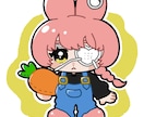 イラスト描きます デフォルメでオリジナルキャラクターなど描きます！ イメージ1