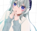SNS用の可愛いアイコンを描きます あなただけの可愛いアイコンを描きます イメージ1