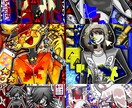 最短3日！ダークな雰囲気のイラストを描きます スピード納品！貴方のキャラに沿った素敵なイラストを描きます！ イメージ7
