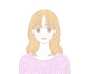 ふんわりかわいいアイコンお描きします おしゃれでシンプルなイラスト！SNSやブログに！ イメージ5