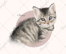 5名さま限定価格⭐︎可愛いペットの似顔絵描きます お写真をもとにお描きします！アイコンやプレゼントにどうぞ♡ イメージ3