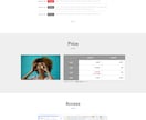 HTML.CSSコーディング代行いたします 先着３名様までの限定価格！シンプルなHP、LPが必要な方へ イメージ3