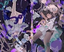 一枚絵やアイコン、サムネ等イラスト全般の制作します ◎SNSアイコン◎動画のサムネ◎配信イラスト等様々な用途に！ イメージ1