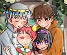 あなただけのオリジナルアイコンを描きます オリキャラのアイコンを書いて欲しい人などにオススメです！ イメージ5