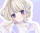 目を引くきゅるきゅるかわいいイラストを描きます 歌ってみた、SNS投稿、アイコン、サムネなどにばっちり！ イメージ3