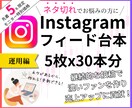 Instagramのフィード投稿の台本作成します ネタ切れでお悩みのあなたを台本制作でサポート！ イメージ1