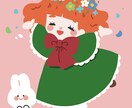 ふんわりイラスト3点セット描きます アイコンや挿絵などでイラストをお探しの方 イメージ4