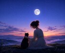 誰かと少し話したい時に。ゆっくりお話をお聴きします 月あかり 照らす│言葉にならない気持ちも、そのままで。 イメージ1