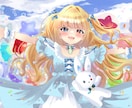 一枚絵イラストお描きいたします あなただけのオリジナルキャラクターをお作り致します イメージ7