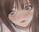 SNS等のアイコンに使えるイラスト描きます 女性の儚さ、美しさ、可愛さを重視して作成します イメージ3
