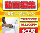 あなたの映像編集します あなたが望む編集を現実にします。 イメージ1