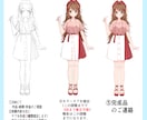 納期要相談！可愛いキャラクター立ち絵を作成します 商用利用料込み！IRIAM・配信用立ち絵を作成します イメージ2