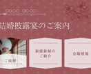 お二人専用の結婚式LINEアカウント素敵にします ゲストへの案内をもっとオシャレにスマートにしませんか？ イメージ7