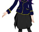 アニメ風全身立ち絵描きます おまけ程度に動物や機械もOKです！ イメージ5