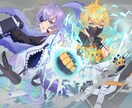 立ち絵・一枚絵・キャラデザ・SD等制作いたします 用途に合わせたカラフルで綺麗なイラストを制作いたします！ イメージ2