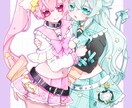 商用利用費込◎使用用途自由◎1枚絵お描きします 「しっとりと艶めく、心に残る一枚を。」 イメージ2