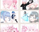 立ち絵/グッズ絵/アイコンを描きます オリジナルのイラストが欲しい方へ！ イメージ3