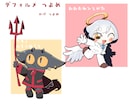 イラスト作成・キャラクターデザインなど行います グッズ、アイコン、ヘッダー、立ち絵などにどうぞ イメージ2
