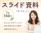 女性が心ときめくスライド資料を作成します 思わず見たくなる資料をCanvaで作成いたします！ イメージ1