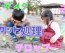 テロップやモザイク編集やります 動画編集の手間を私が受け持ちます！ イメージ1