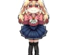 格安でミニキャラをお描きます 【表情差分あり／LINEスタンプにも！】 イメージ3