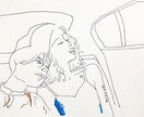 アンニュイ風にあなたの似顔絵　描きます ご自身の似顔絵・アイコン・広告用に（＾_＾） イメージ10