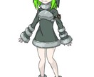 4頭身ほどのオリキャラをデザイン致します あなたが求めるキャラクターを全力でデザイン致します! イメージ5