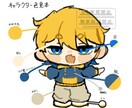 かわいいデフォルメイラストを描きます 可愛いイラストが欲しい人向け！要素数個でキャラも作れる！ イメージ6