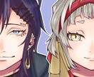 かわいいかっこいいアイコンイラスト描きます SNS等で使えるアイコンイラストを比較的安価でお受けします！ イメージ1