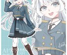 貴方だけのオリジナルイラストを制作します SNS等に使用できるかわいいイラストをお求めの方に イメージ7