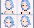 あなただけのVTuberモデル作ります 一緒に悩みながら納得のいく素敵なアバターを作りましょう！ෆ‪ イメージ4