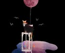 美しく儚いダークイラスト描きます おとぎ話のような、不思議な世界観に魅了されて イメージ10