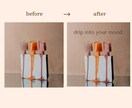 あなたの写真とテキストでおしゃれな画像を作成します やわらかくシンプルなのに、どこか落ち着く画像をあなたに イメージ2